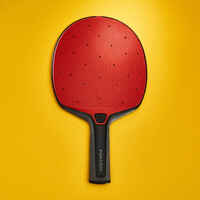 Table Tennis Robust Bat PPR 130 O - Black/Red