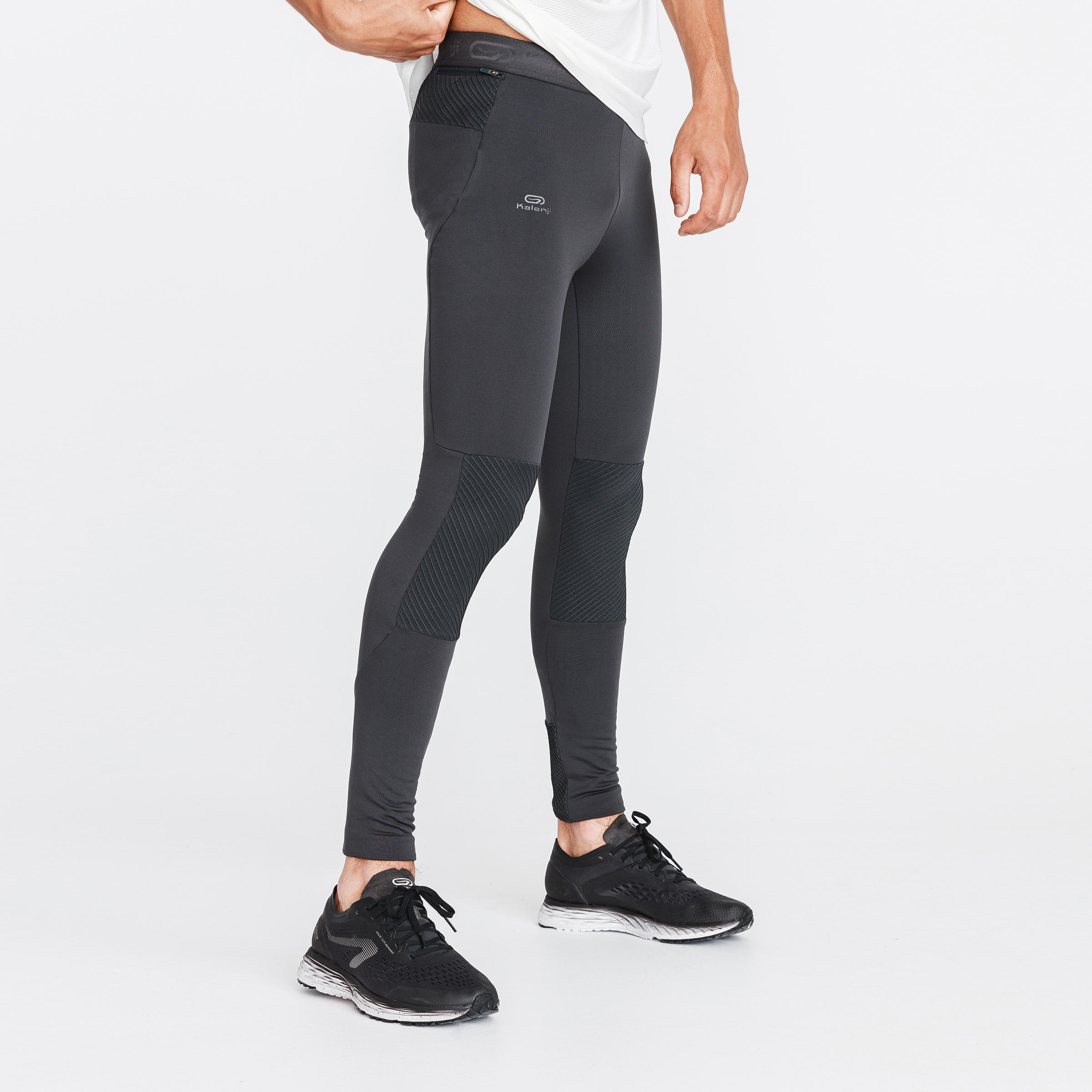 Men's Running Tights Run Warm+ KALENJI 