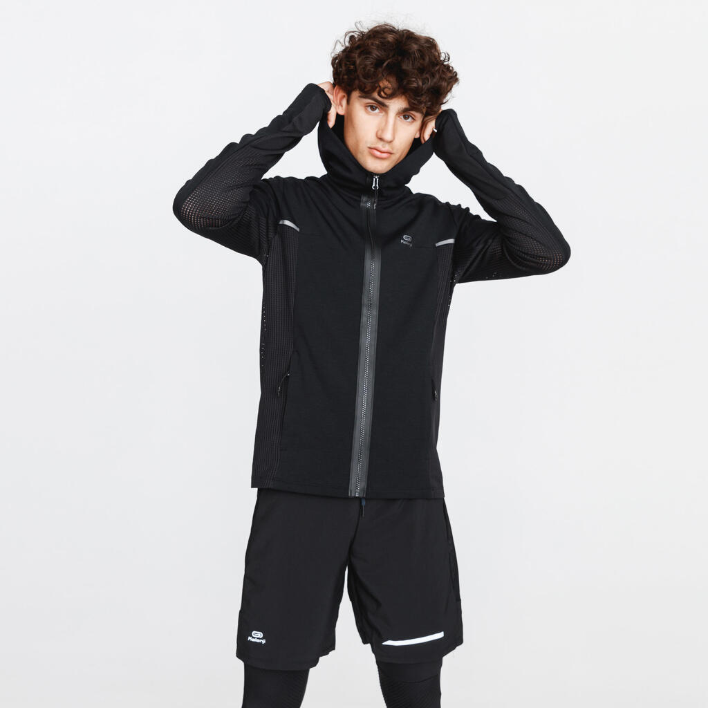 RUN WARM+ MEN'S RUNNING JACKET ICED COFFEE