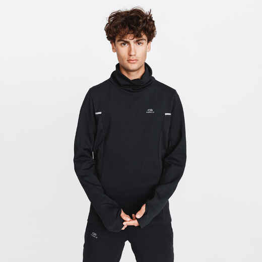 
      Kalenji Warm Men's Running Sweatshirt - black
  