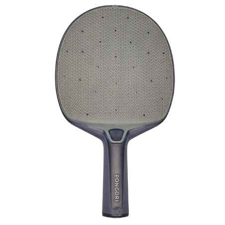 RAQUETTE DE PING PONG RÉSISTANTE PPR 130 O BLEUE GRISE