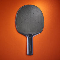 RAQUETTE DE PING PONG RÉSISTANTE PPR 130 O BLEUE GRISE