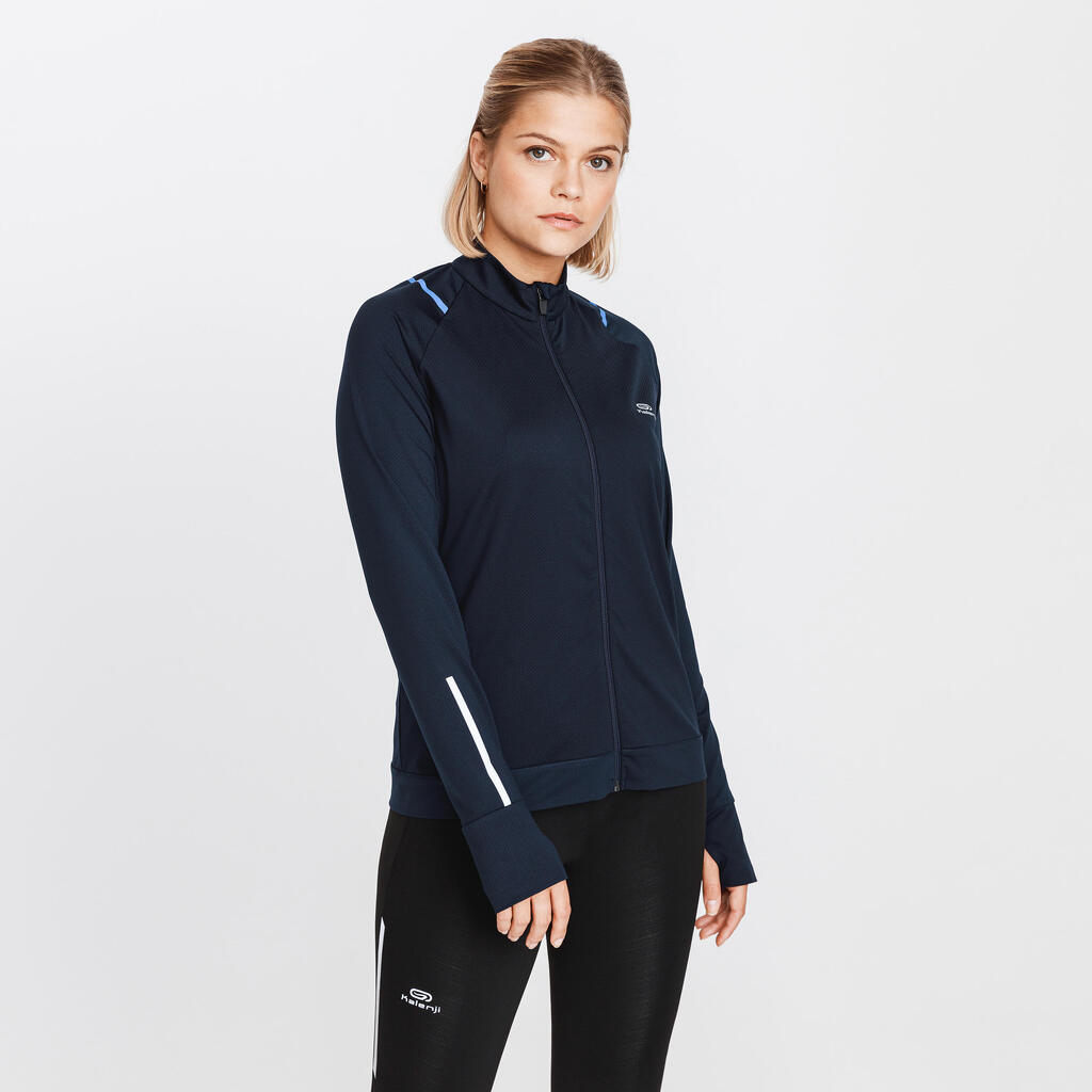 Laufjacke Run Dry Damen blau