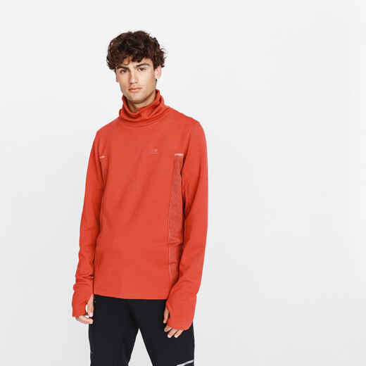 
      RUN WARM + MEN'S RUNNING SWEATSHIRT BRICK RED
  