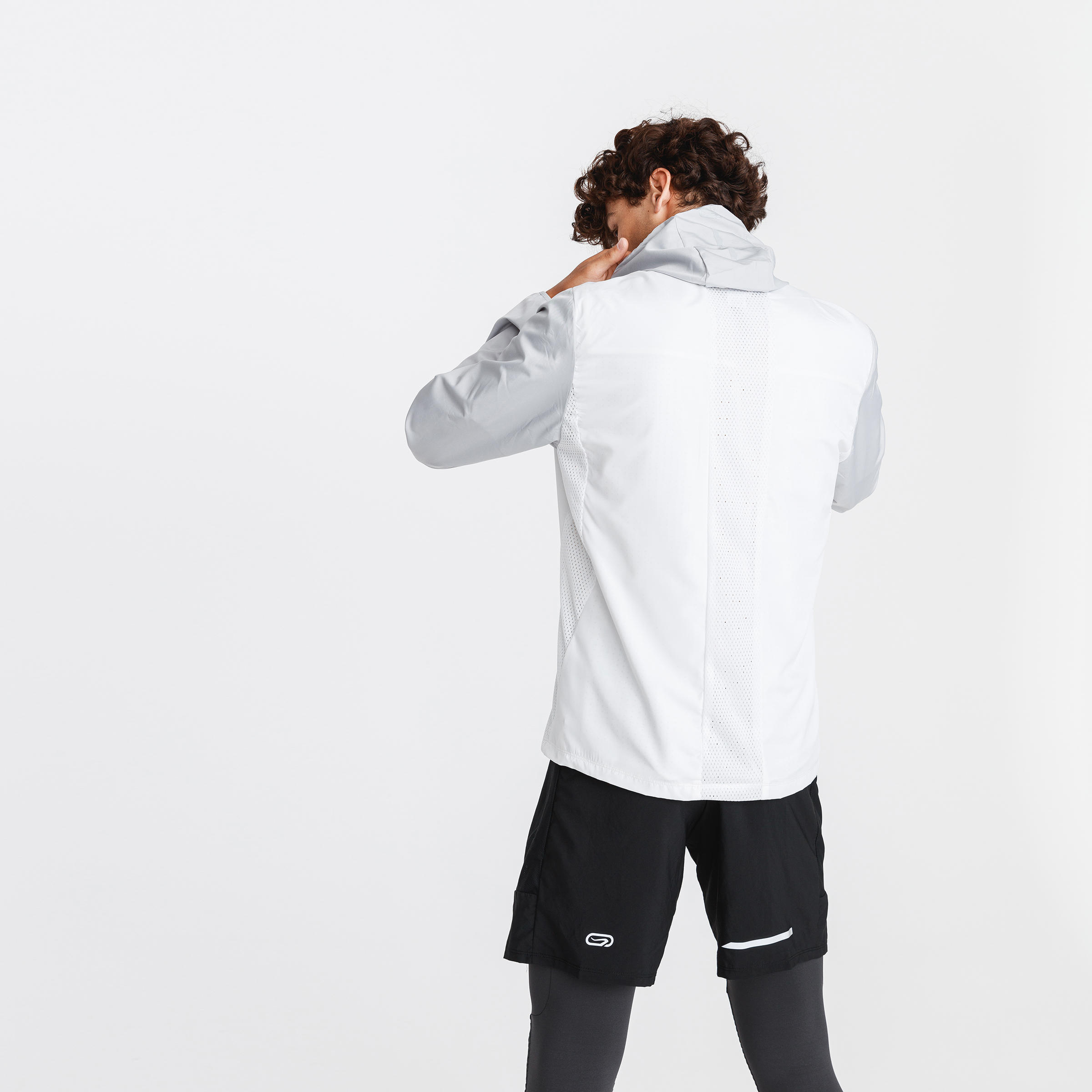 Men's Running Windbreaker White