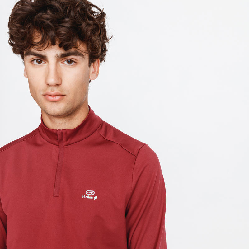 ФУТБОЛКА ДЛЯ БЕГА С ДЛИННЫМИ РУКАВАМИ МУЖСКАЯ Run Warm Decathlon 145903