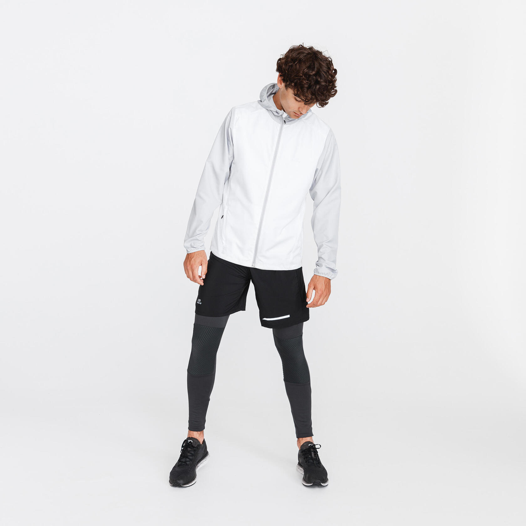Men's Running Windbreaker White