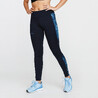 Run Warm+ Women's Running Warm Tights - Blue Black