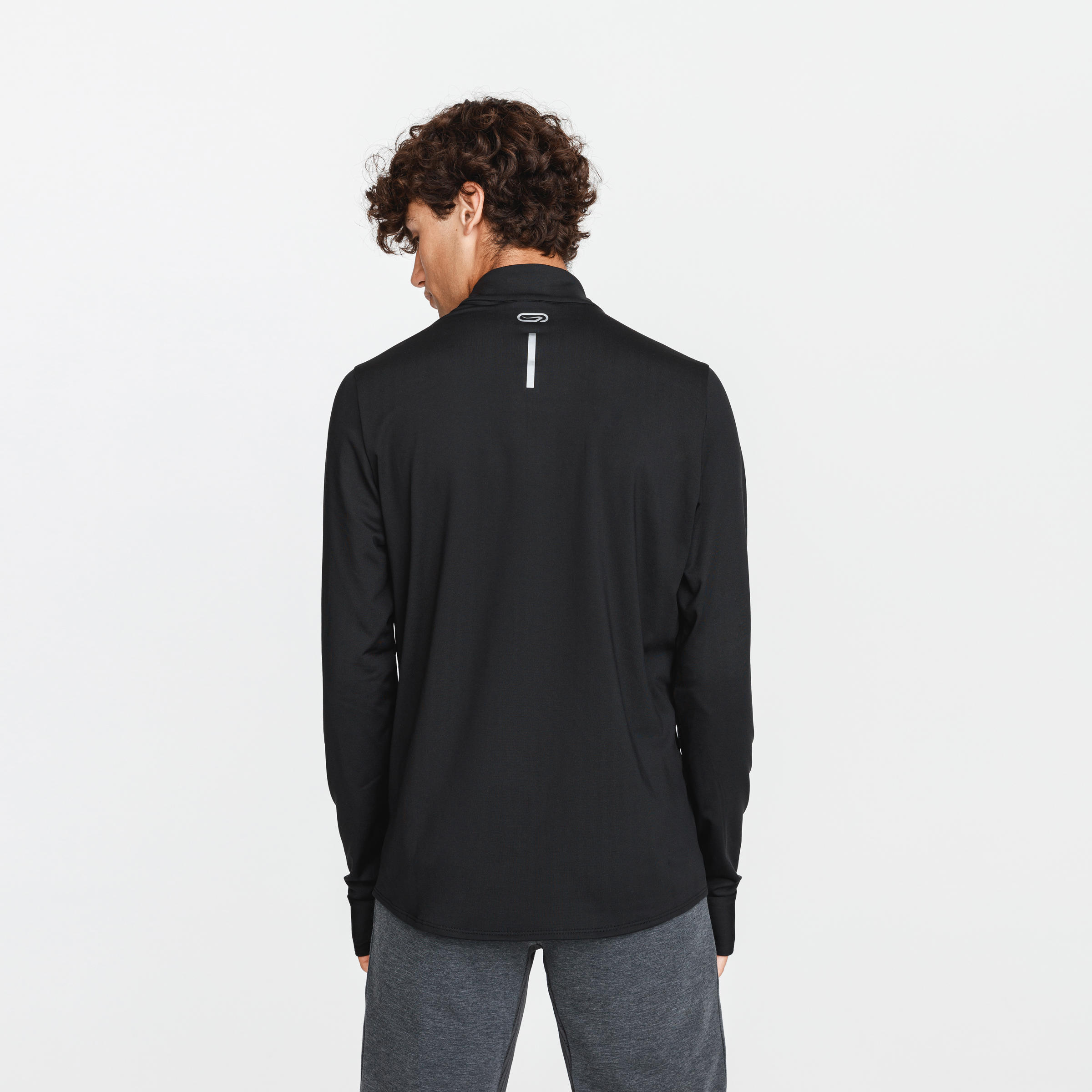 warm long sleeve running top
