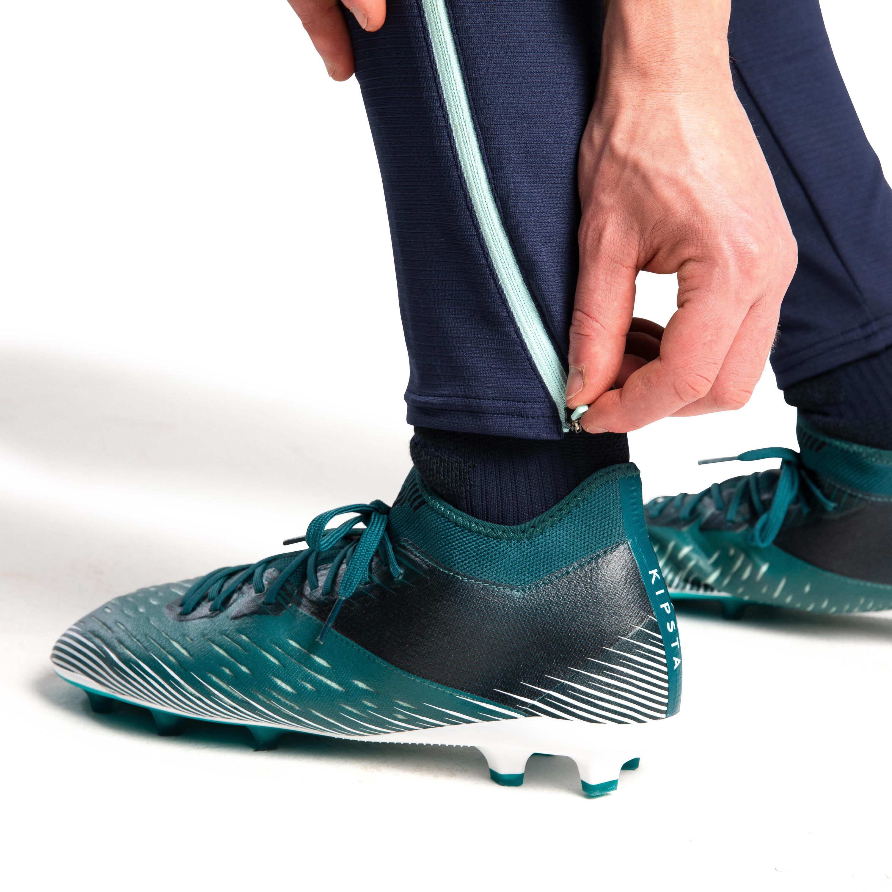 Pantalon de football adulte CLR bleu foncé 8/10