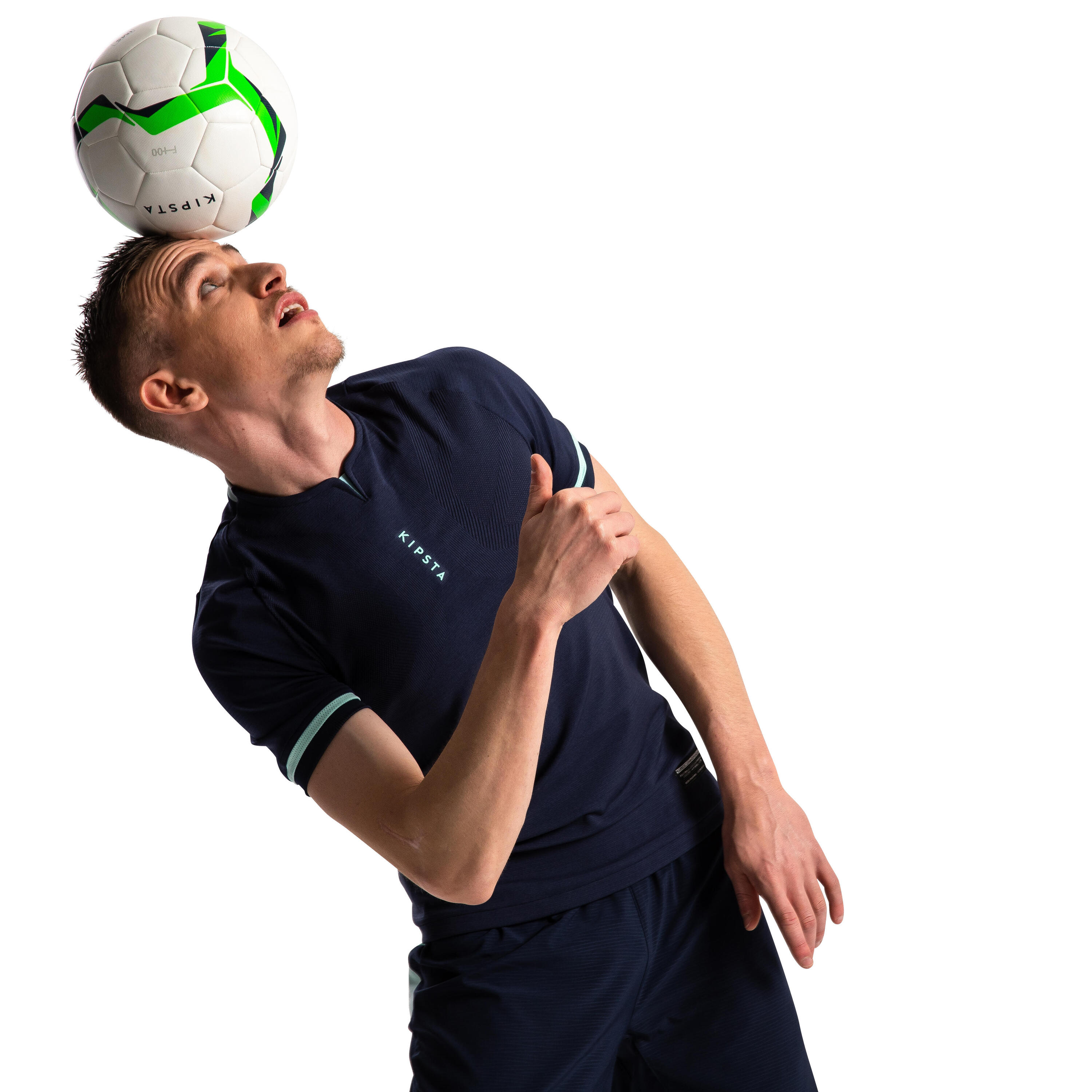 Maillot de football adulte CLR bleu foncé 15/22