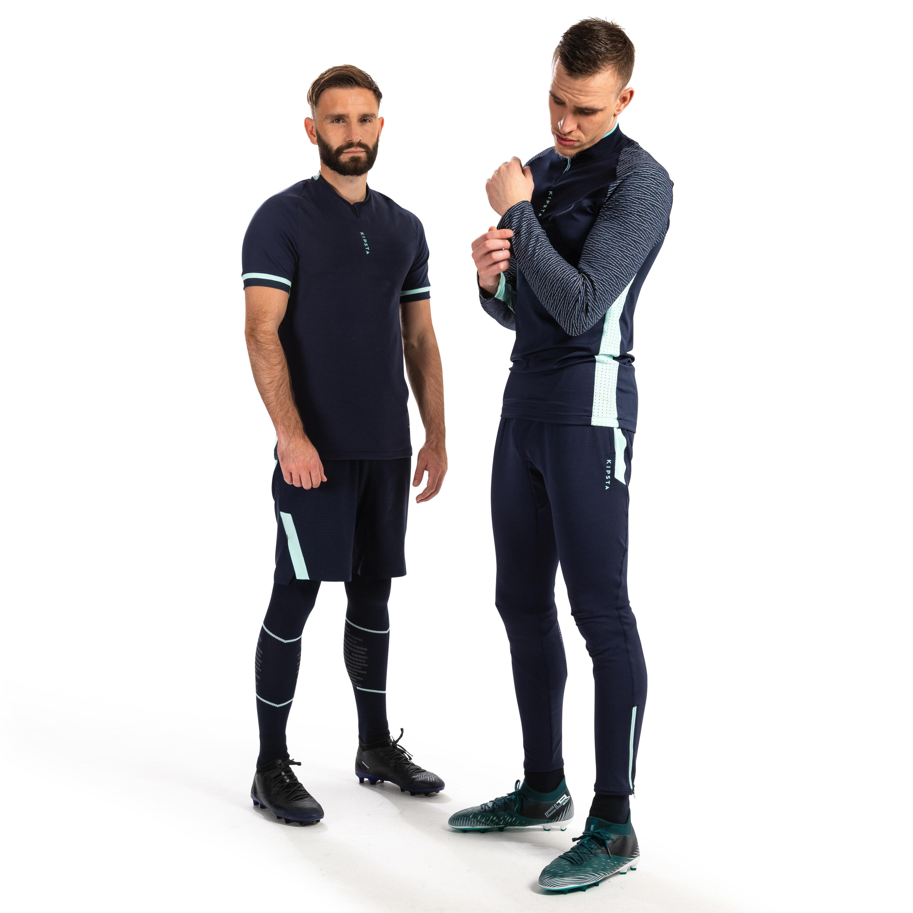 Sudadera Fútbol Kipsta CLR adulto  Azul 15/15