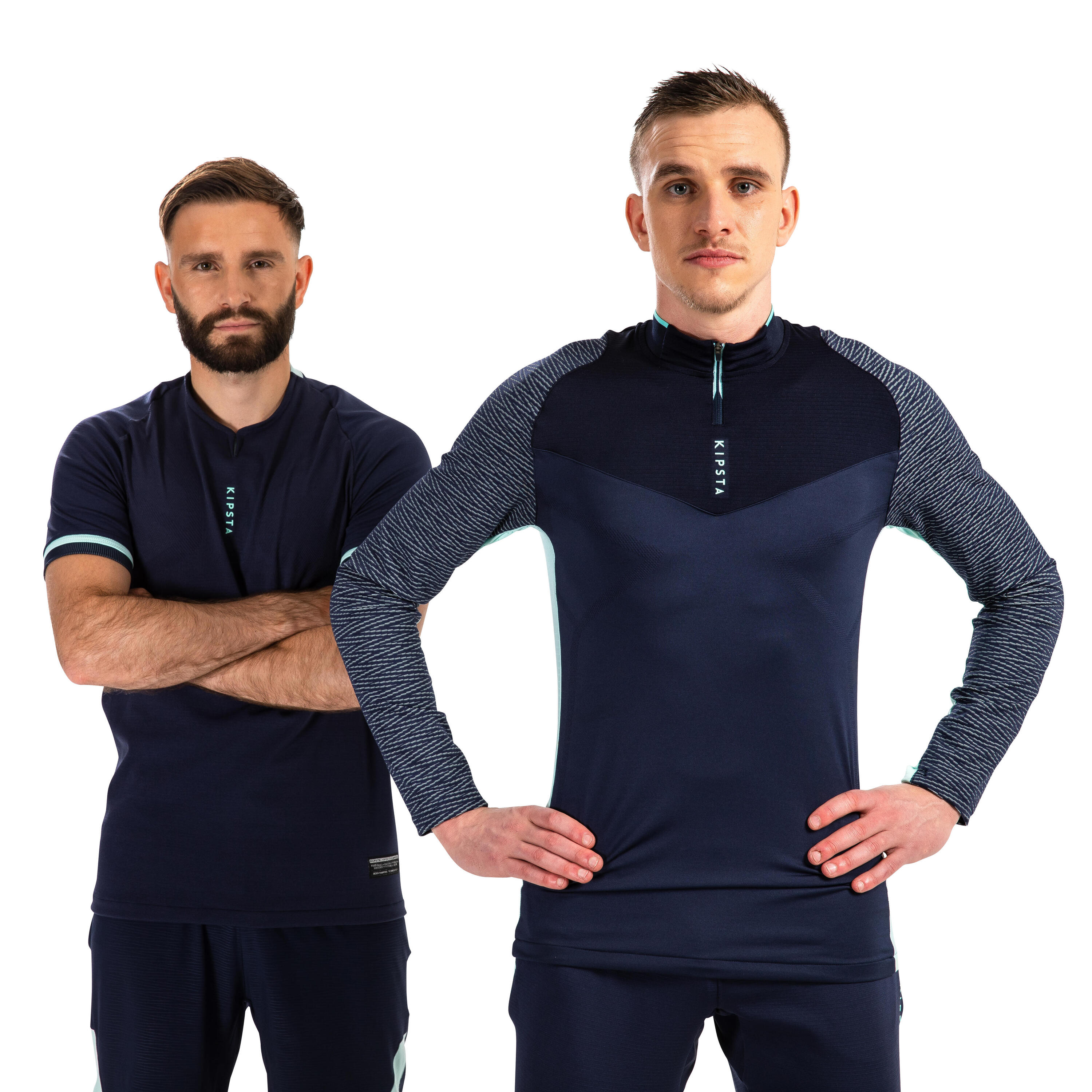 Sudadera Fútbol Kipsta CLR adulto  Azul 13/15