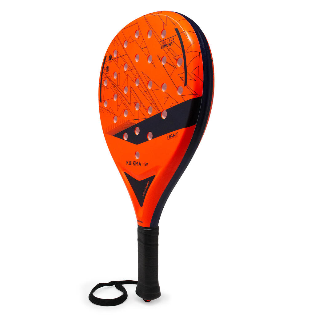 Oranžen otroški lopar za padel tenis PR120 LIGHT 