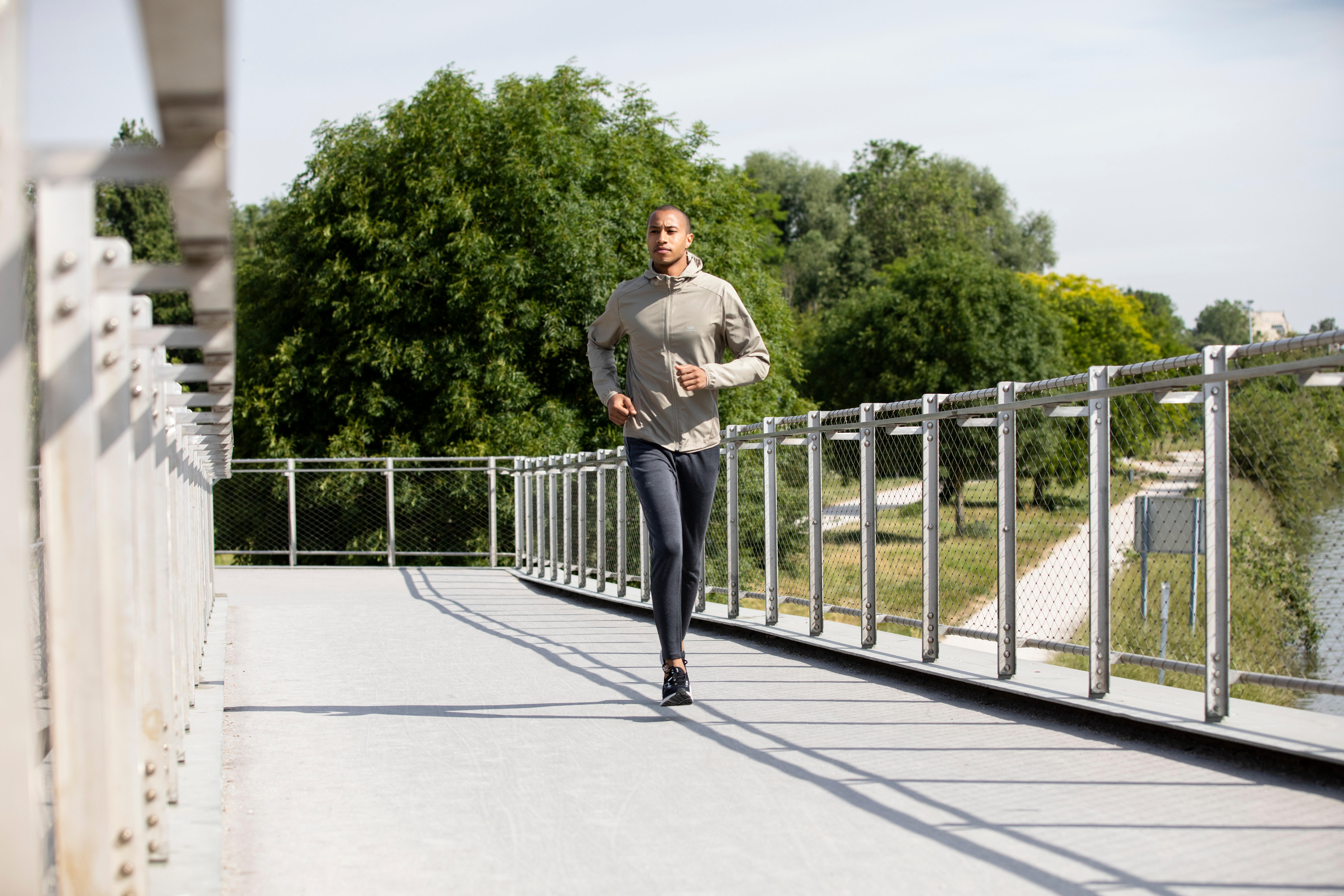 Mens’ Jogging Pants - Warm+ Grey - KALENJI