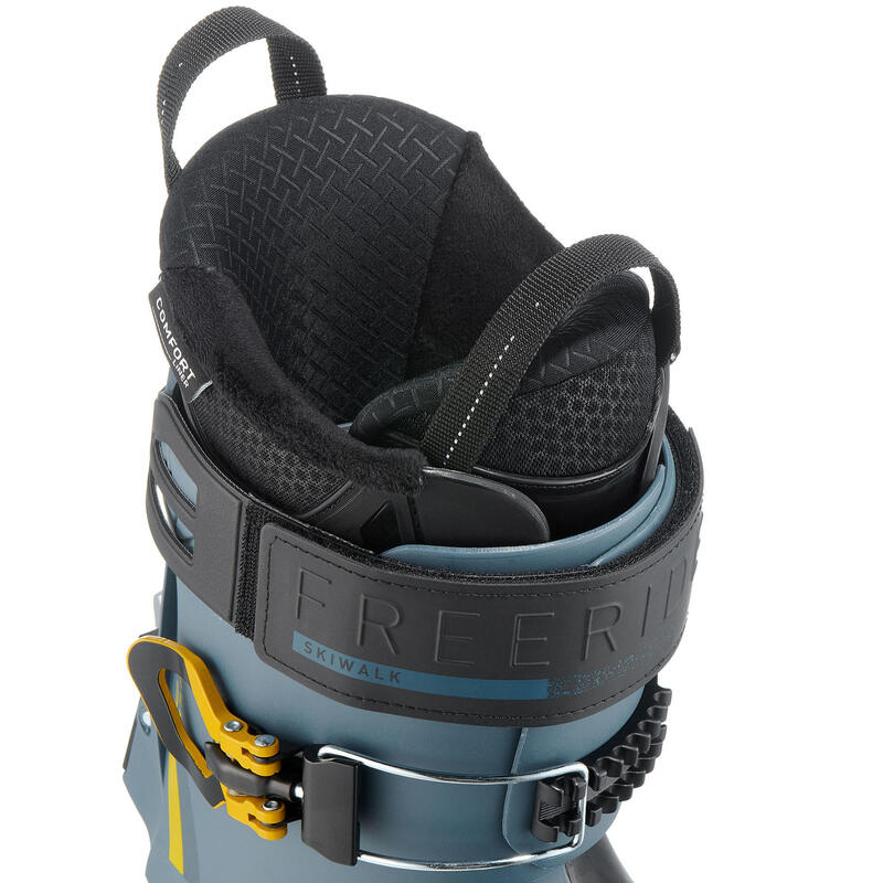 ADULT FREERIDE FREE TOURING SKI BOOTS FR500 FLEX100 LOWTEC WEDZE