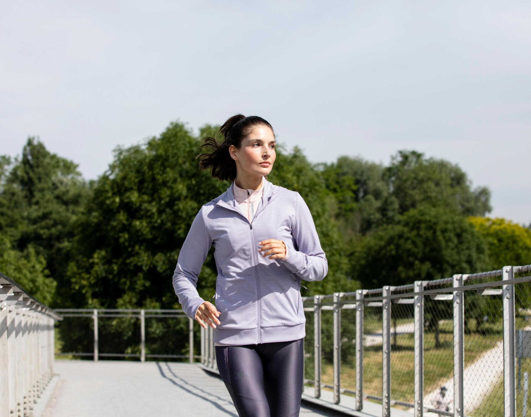 woman running