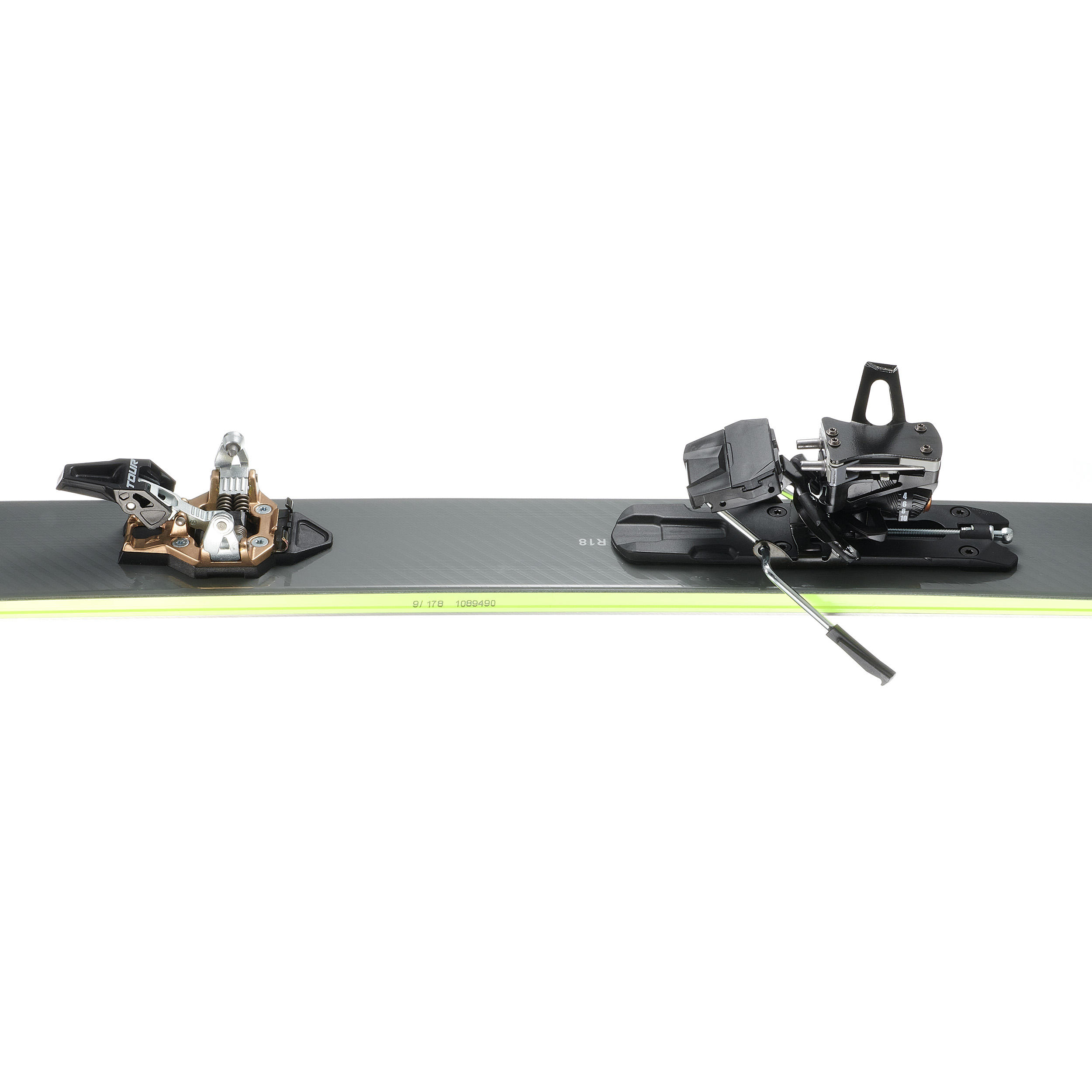 Touring Skis with Bindings & Skins - MT 90 - WEDZE