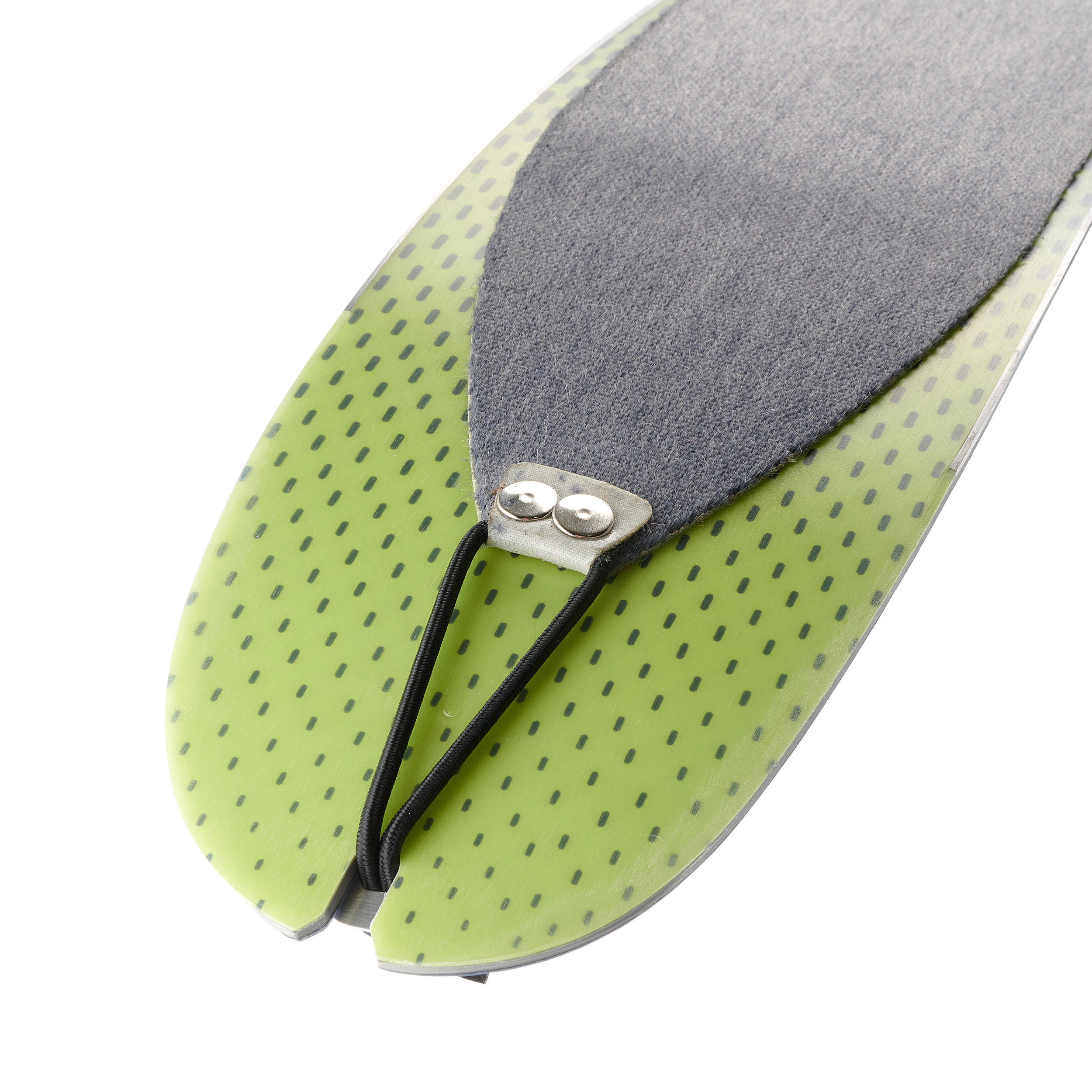 Touring Skis with Bindings & Skins MT 85 Asphalt blue, Fluo yellow