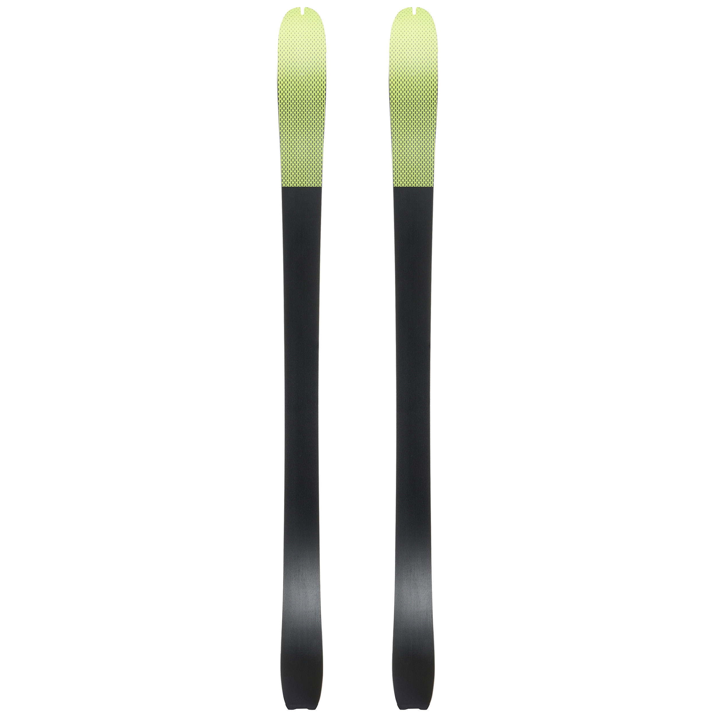 Touring Skis with Bindings & Skins MT 85 Asphalt blue, Fluo yellow