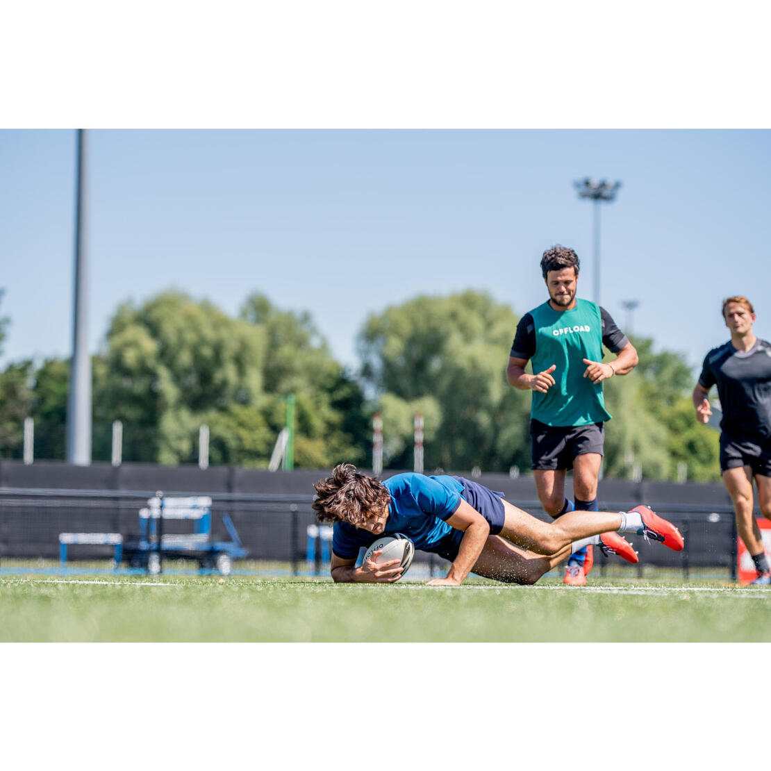CHASUBLE RUGBY R100 VERTE