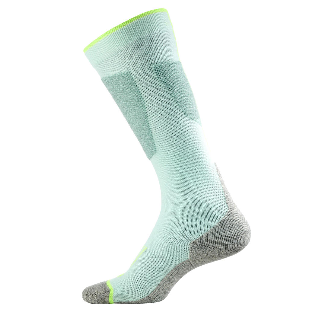 ADULT SKI SOCKS - 100 - SEA GREEN