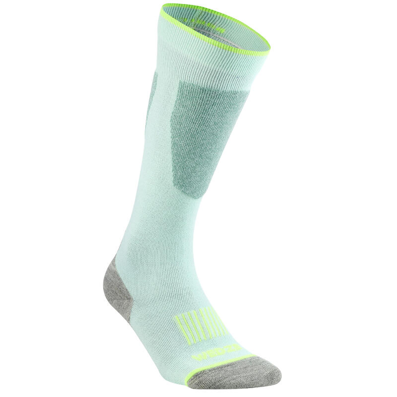 Adult Ski Socks 100 - Sea Green