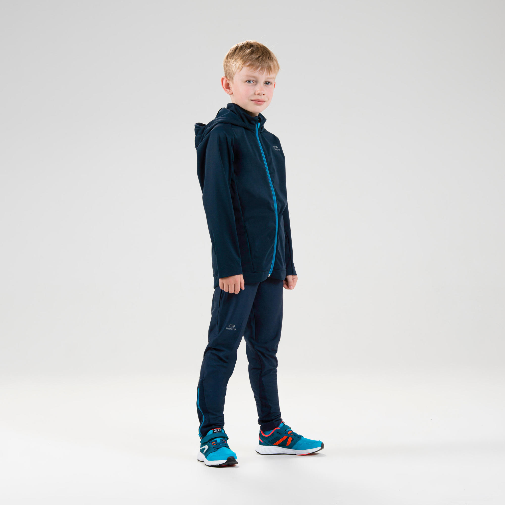 AT 500 children's warm jacket navy blue