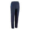 AT 500 Kids' Athletics Cold Weather Trousers - navy blue & aqua