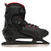 Patins à glace adulte FIT500 homme noir et rouge