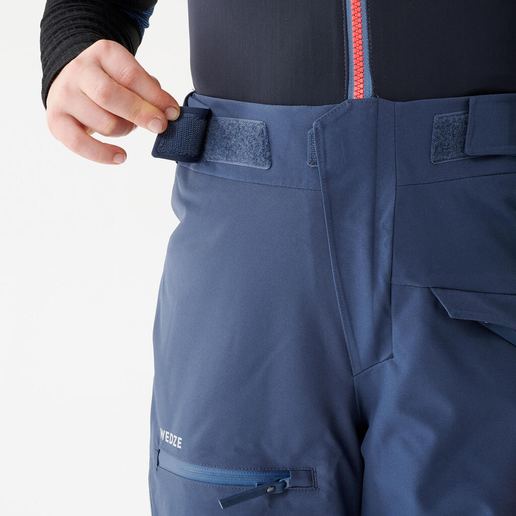 Skihose Kinder mit Rückenprotektor - FR900 bordeaux 