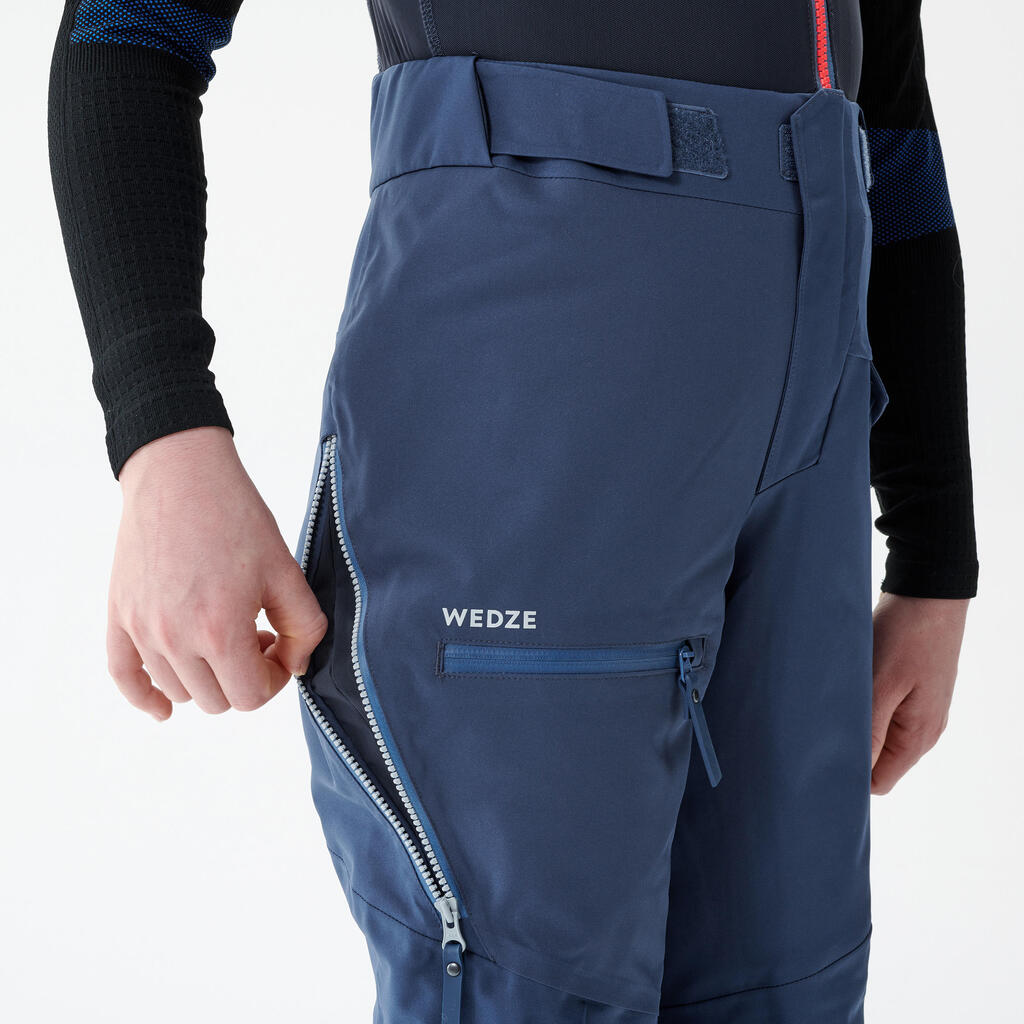 Skihose Kinder mit Rückenprotektor - FR900 bordeaux 