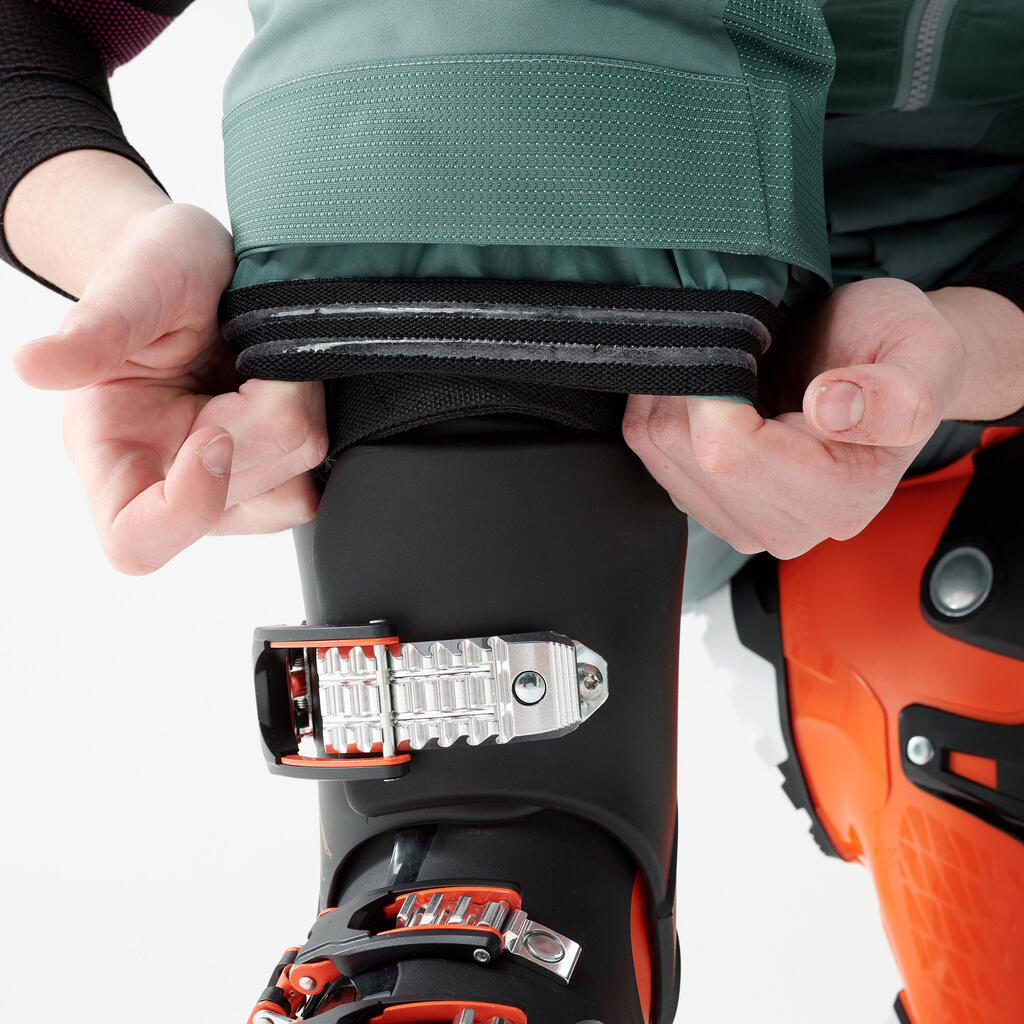 Skihose Kinder mit Rückenprotektor - FR900 bordeaux 