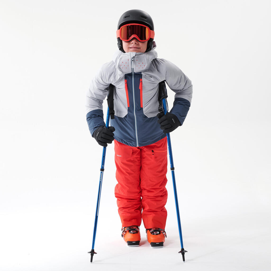 Kids’ Ski Trousers - FR500 - Red