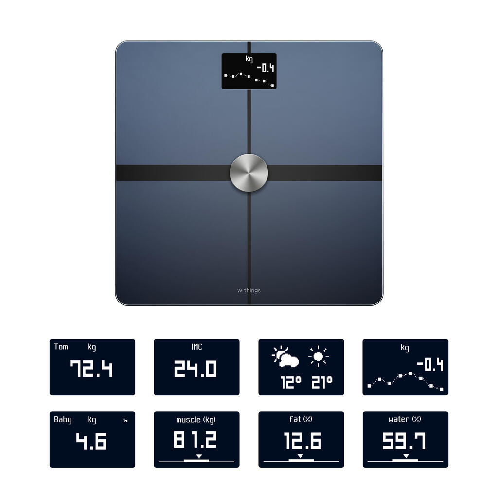 Withings Body+ connected scales black