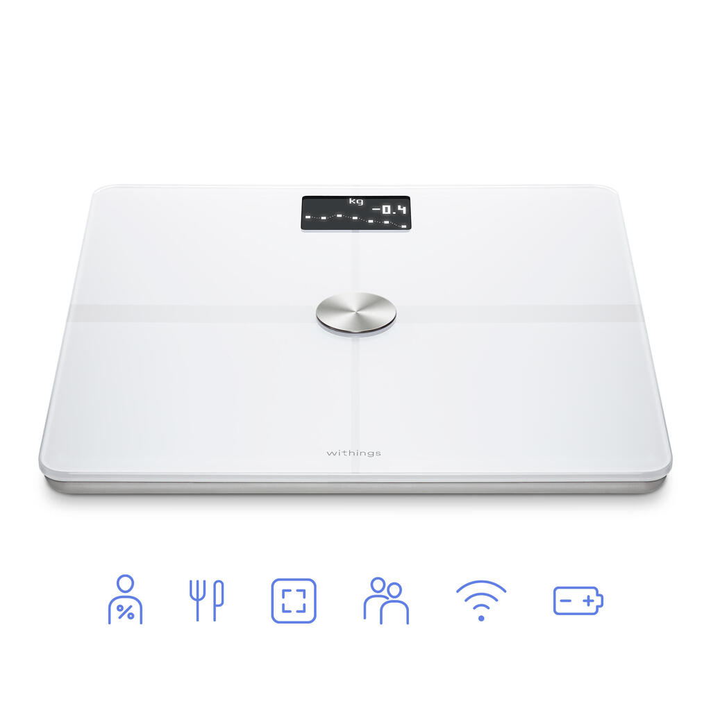 Body+ connected scales white