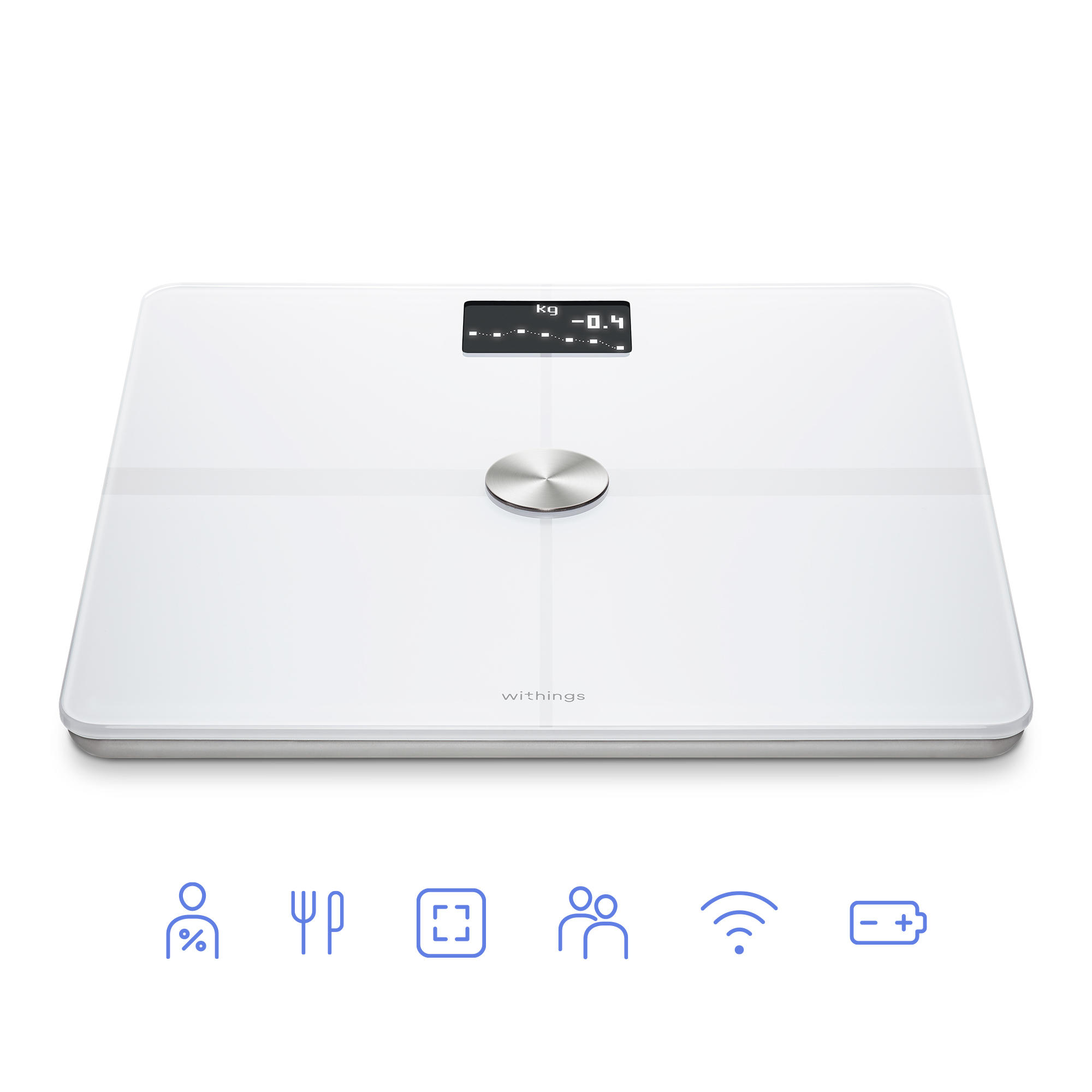 Body+ connected scales white 2/8