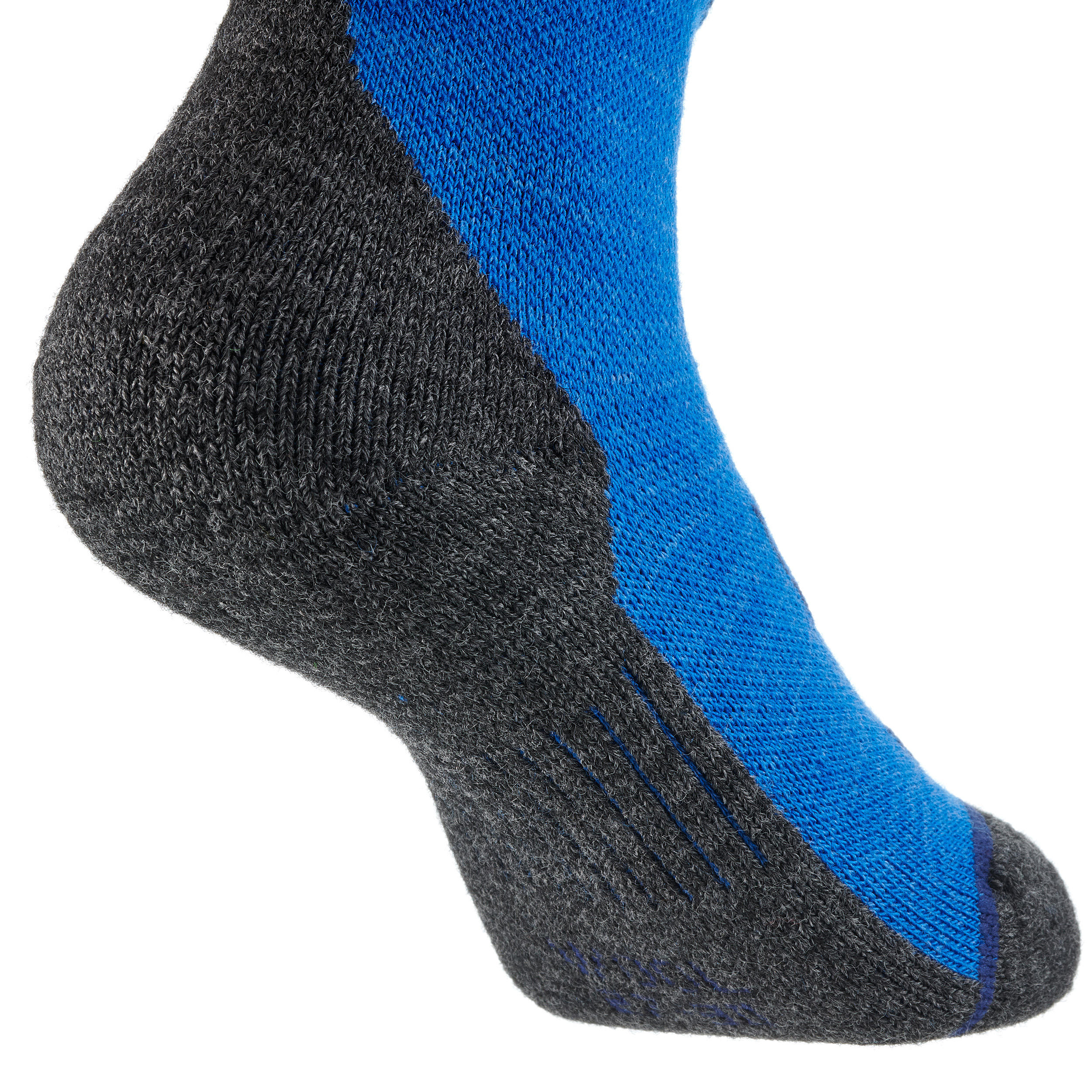 CHAUSSETTES DE SKI JUNIOR 100 BLEU MARINE WEDZE Decathlon