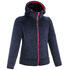 Junior warm hiking fleece jacket - mh500 navy blue (7-15 yrs)