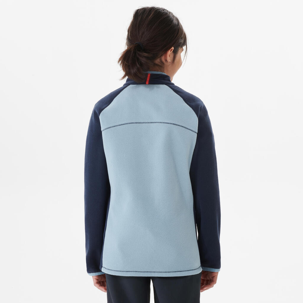 Kids' Fleece Hiking Jacket MH150 7-15 Years - Blue