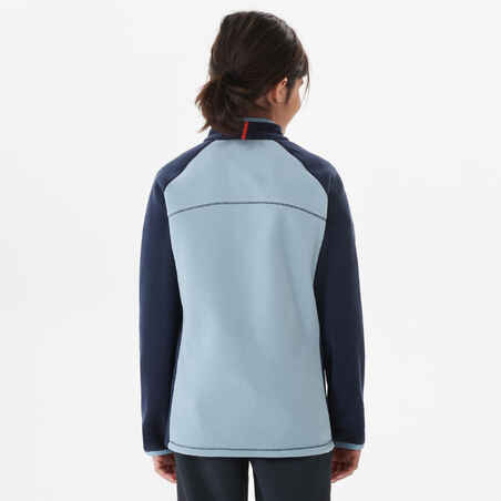 Kids' Fleece Hiking Jacket MH150 7-15 Years - Blue