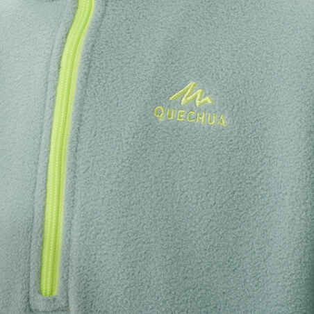 Hiking fleece - MH100 - Green - children 2-6 years