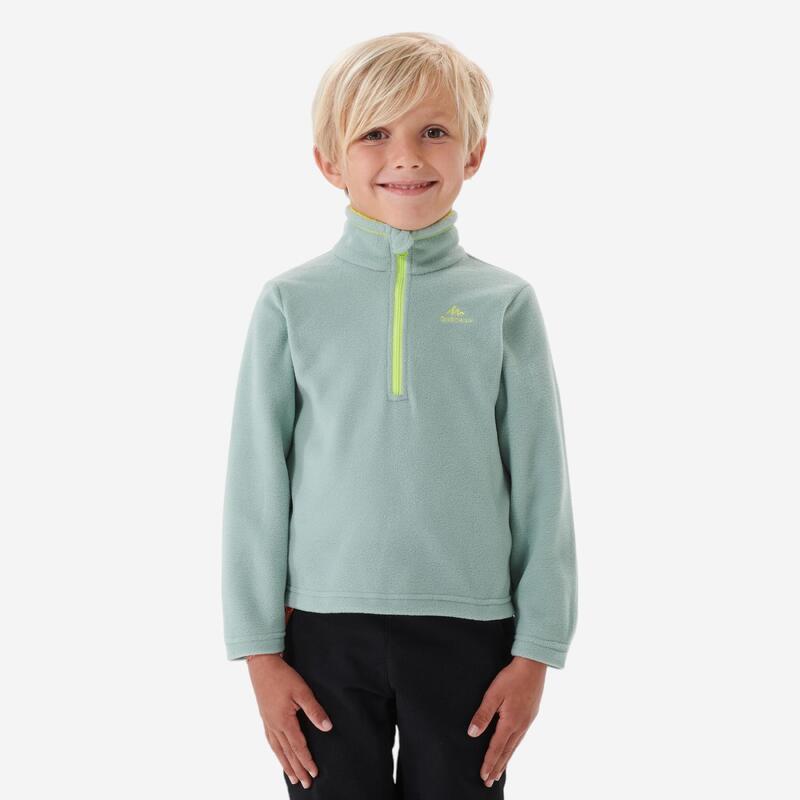 Polar de Caminhada MH100 Criança 2-6 anos - Verde