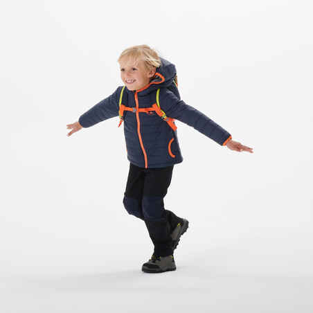 Kids’ Softshell Hiking Pants MH550 2-6 Years - Black