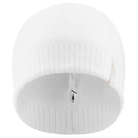 ADULT SKI HAT - SIMPLE - WHITE