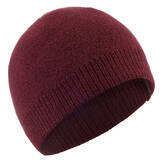 ADULT SKI HAT - SIMPLE - BURGUNDY