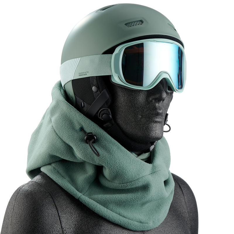 ADULT SKI HELMET HOOD KHAKI Decathlon