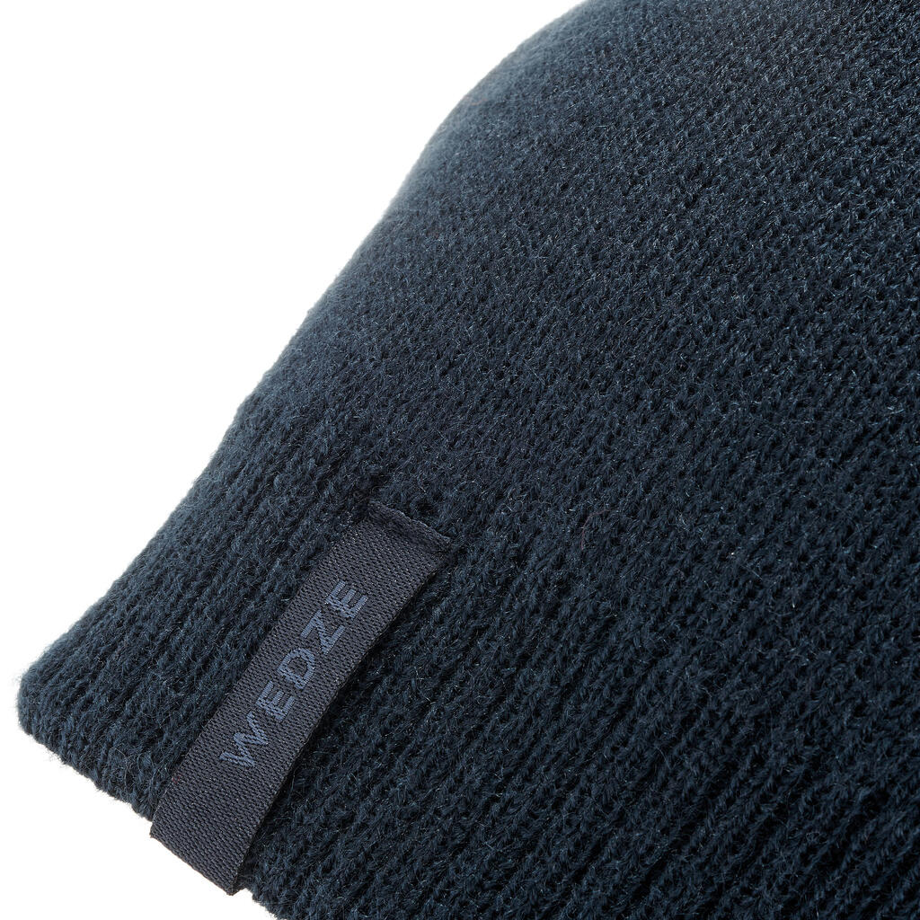 ADULT SKI HAT - SIMPLE - LIGHT GREY