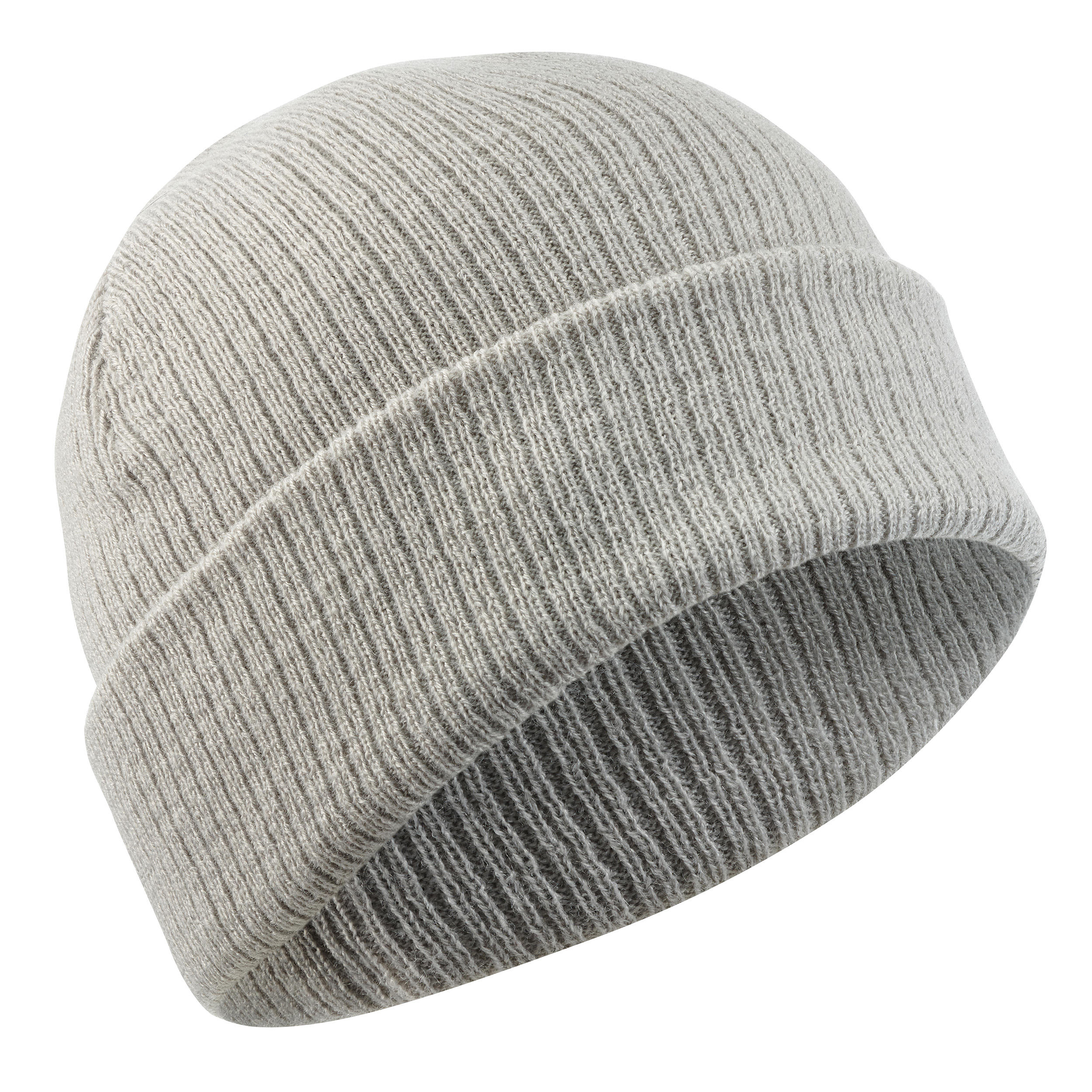 ADULT SKI FISHERMAN HAT - LIGHT GREY 1/8