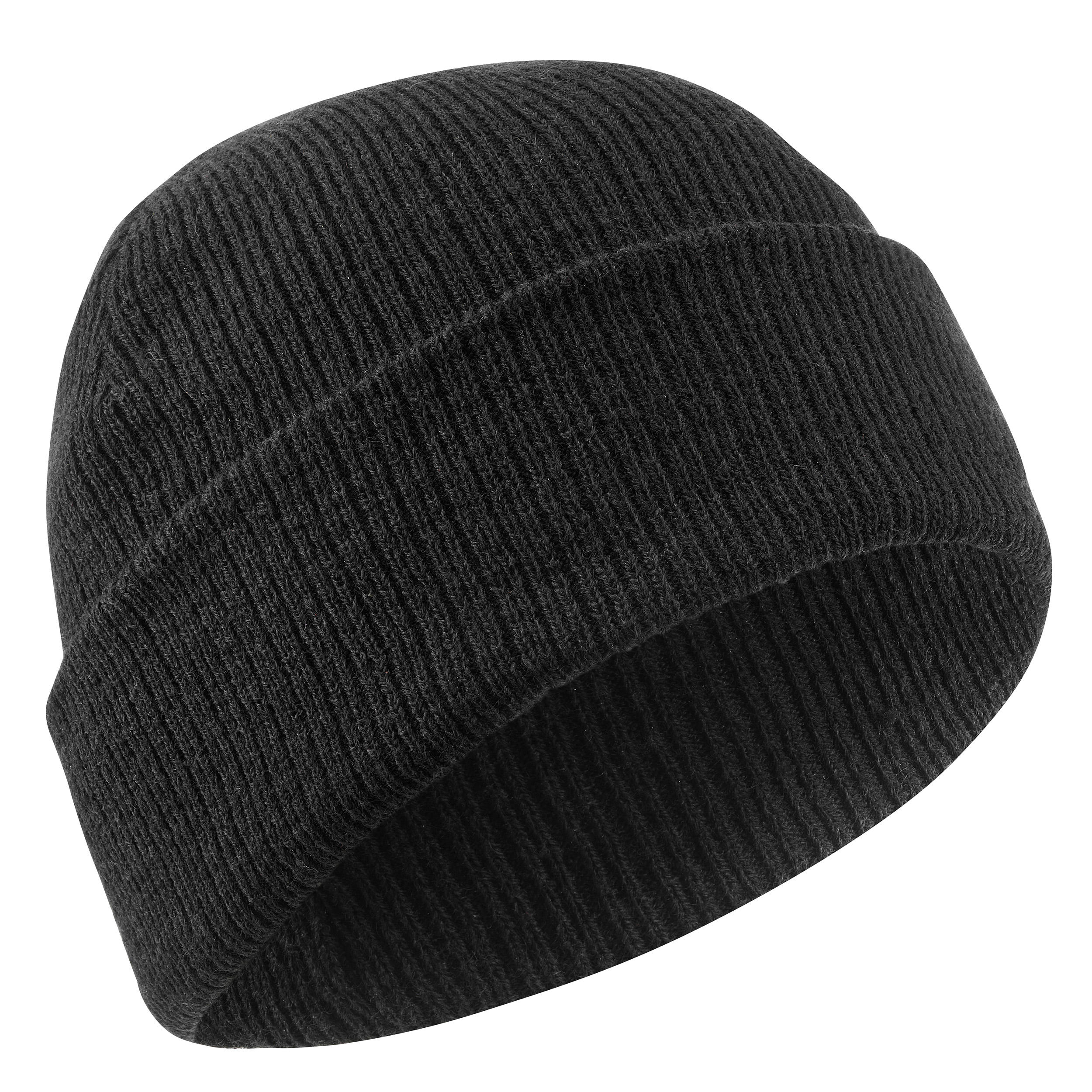 black ski hat